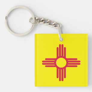 New Mexico flag Key Ring
