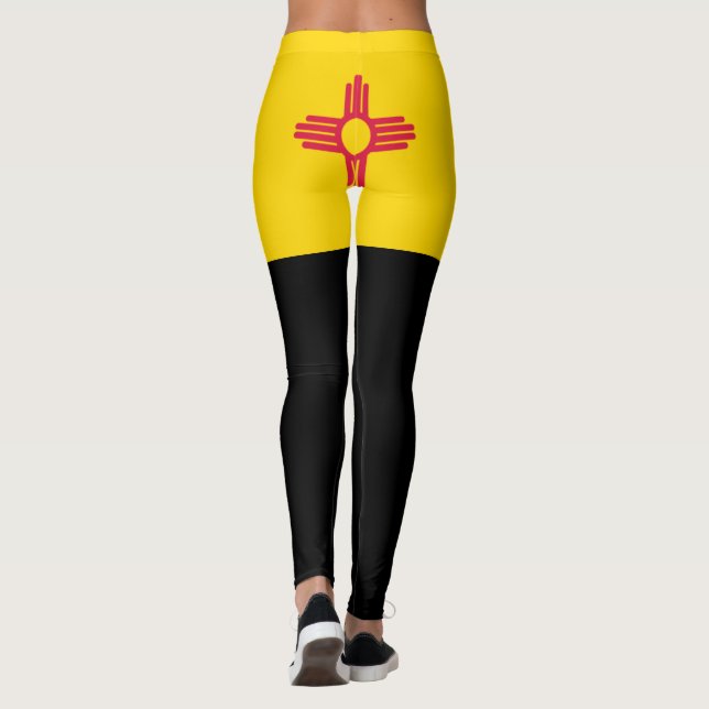 New Mexico flag Leggings (Back)
