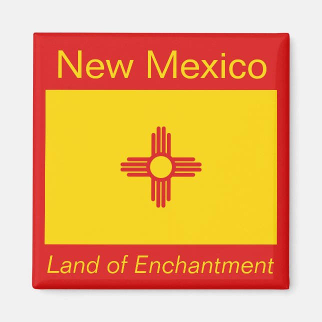 New Mexico Flag Magnet (Front)