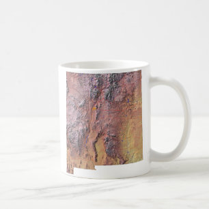 New Mexico Flag + Map Mug