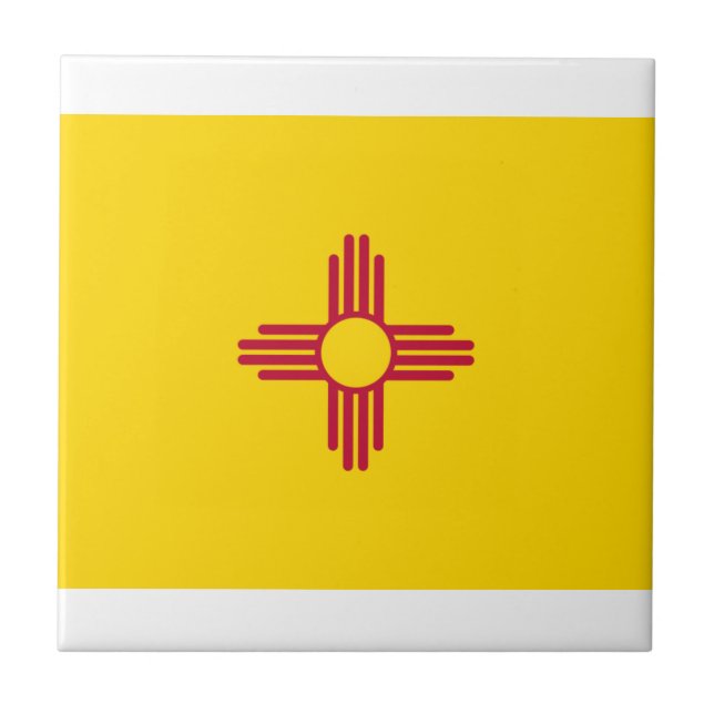 New Mexico Flag Tile (Front)