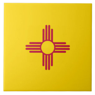 New Mexico Flag Tile