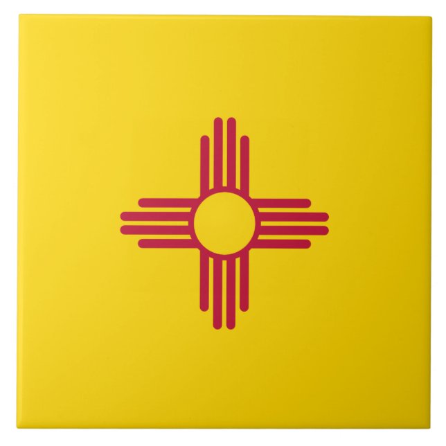 New Mexico Flag Tile (Front)
