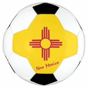 New Mexico Football & Mexican Flag / USA Sport