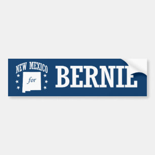 NEW MEXICO FOR BERNIE SANDERS BUMPER STICKER