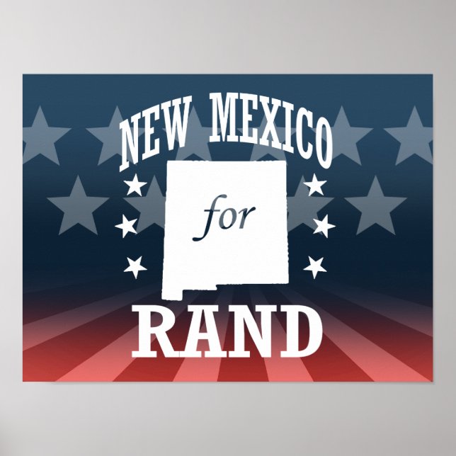 NEW MEXICO FOR RAND PAUL POSTER (Front)