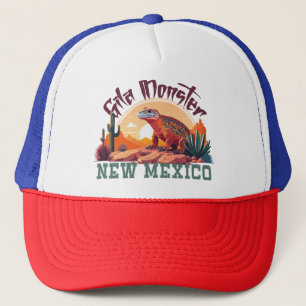 New Mexico Gila Monster In Desert Environment  Trucker Hat