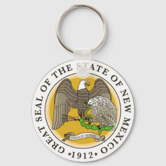 New Mexico Great Seal Key Ring