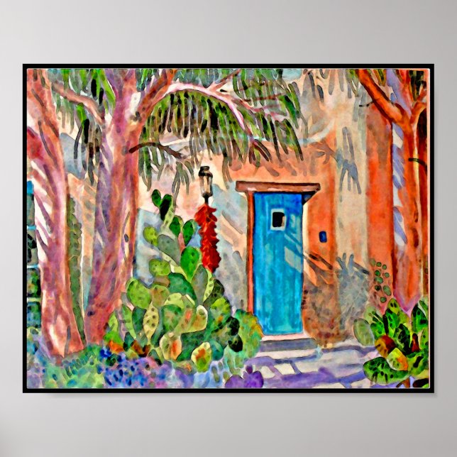 New Mexico Hacienda Poster (Front)