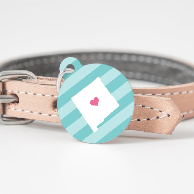 New Mexico Heart Pet Tag (Creator Uploaded)