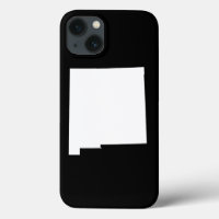 New Mexico in White and Black