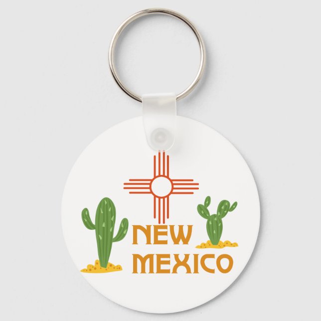 New Mexico Key Ring (Front)