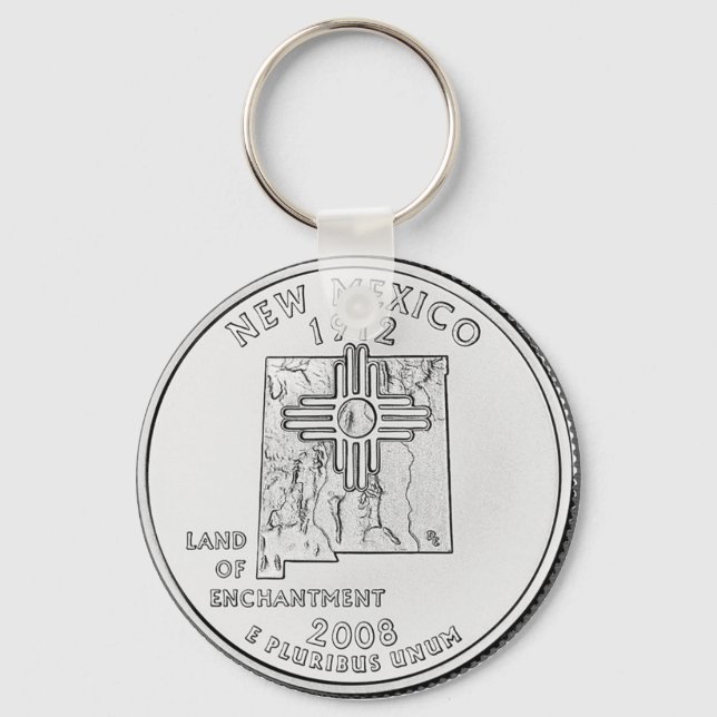 New Mexico Key Ring (Front)