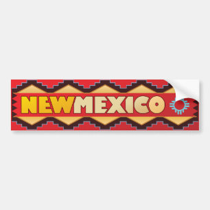 New Mexico - Land of Enchantment Bumper Sticker