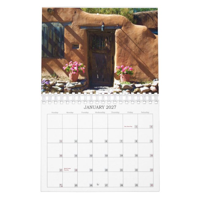 New Mexico Landscape 2012 Calendar (Jan 2027)