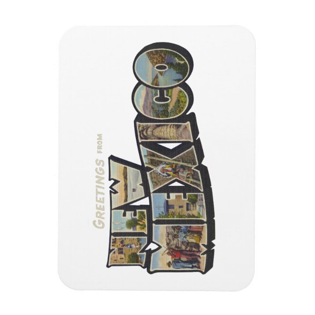 New Mexico Magnet (Vertical)