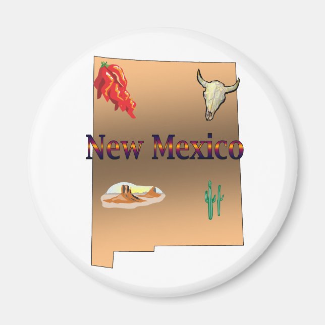 New Mexico Magnet (Front)