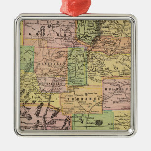 New Mexico Metal Tree Decoration