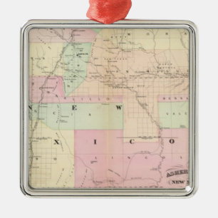 New Mexico Metal Tree Decoration