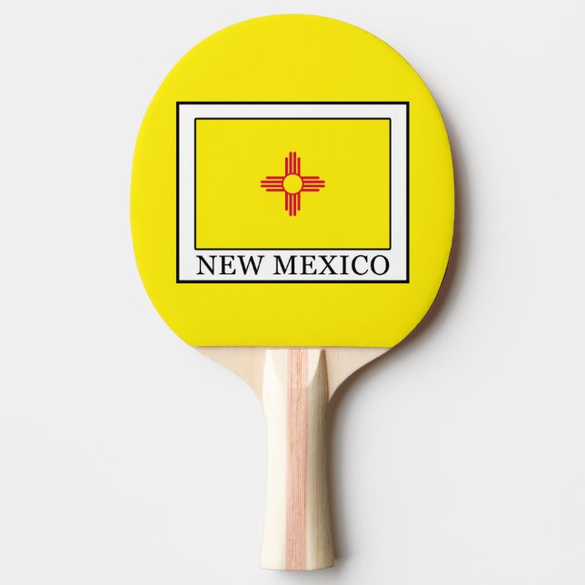 New Mexico Ping Pong Paddle (Front)