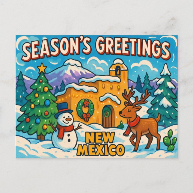 NEW MEXICO Postcard (Front)
