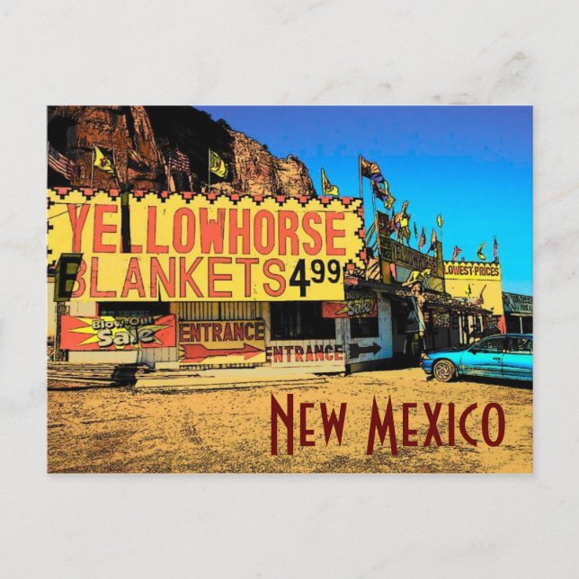 New Mexico Postcard (Front)