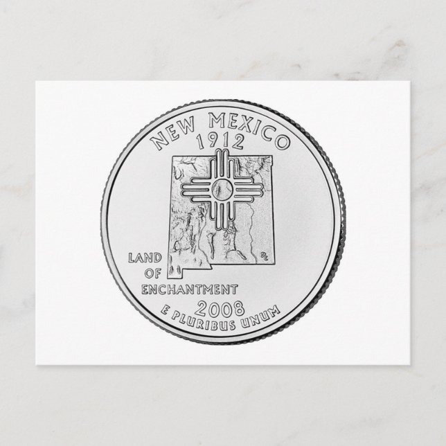 New Mexico Postcard (Front)