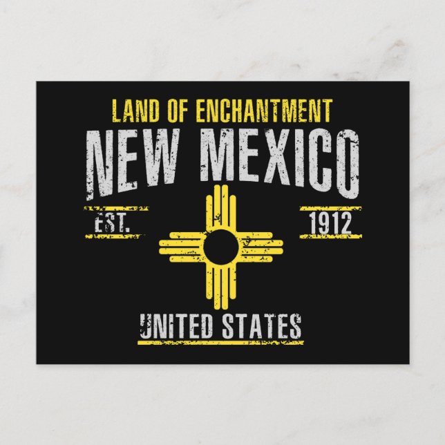New Mexico Postcard (Front)