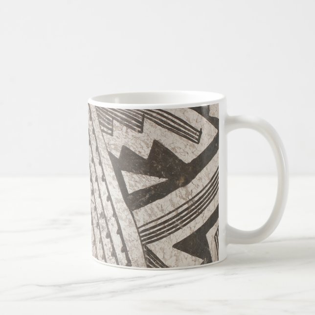 New Mexico Pueblo Ancient Art Design Coffee Mug (Right)