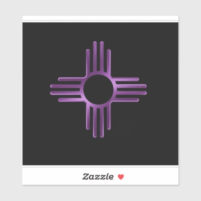 New Mexico Purple Zia Sun  (Sheet)