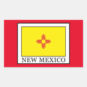 New Mexico Rectangular Sticker