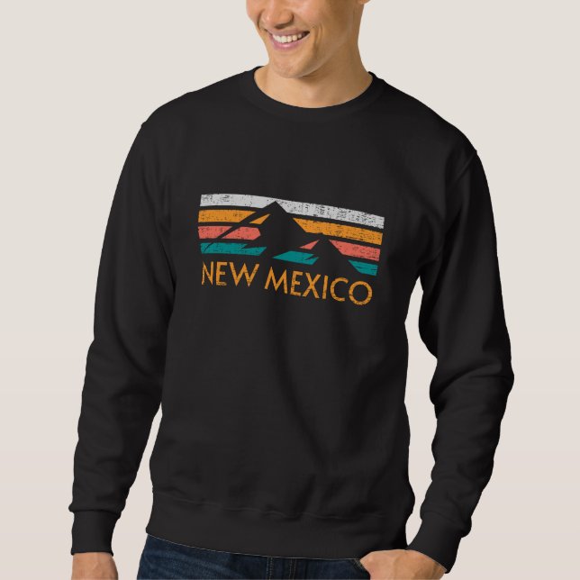 New Mexico Retro  Sweatshirt (Front)