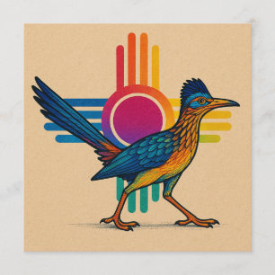 New Mexico Road Runner Invitation