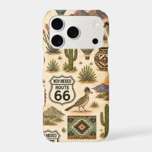 New Mexico Route 66 Vintage Southwest Pattern
