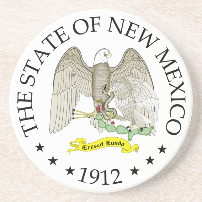 New Mexico sign Coaster (Front)