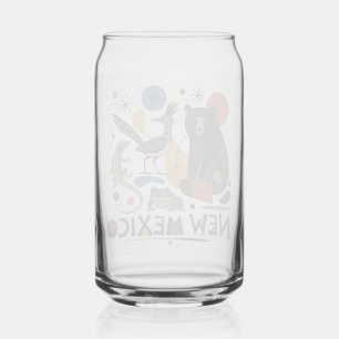 New Mexico Southwest Spirit Can Glass