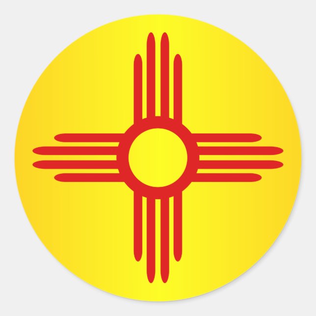 New Mexico (SP) Classic Round Sticker (Front)