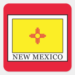 New Mexico Square Sticker