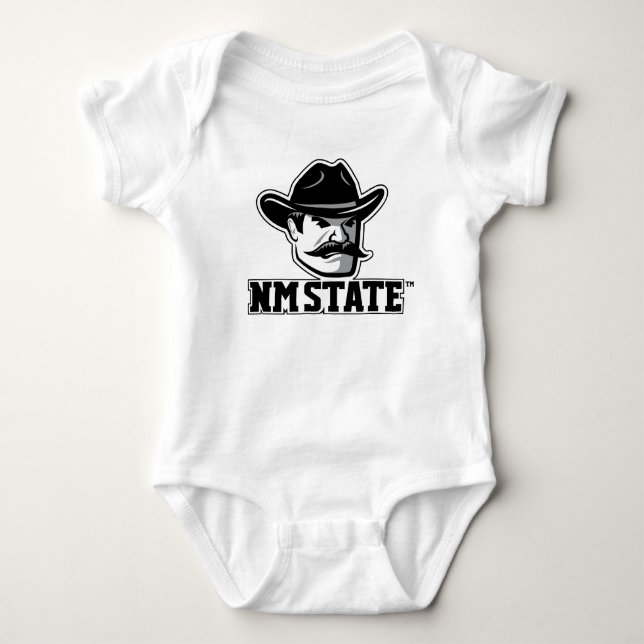 New Mexico State Aggies Baby Bodysuit (Front)