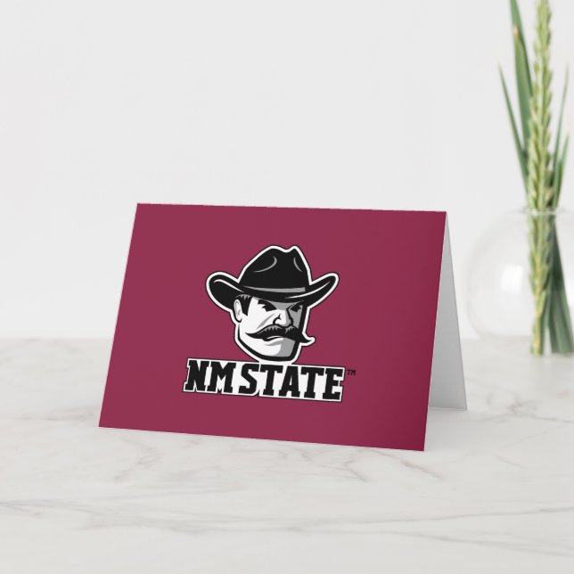New Mexico State Aggies Card (Front)