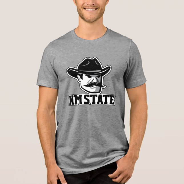 New Mexico State Aggies Tri-Blend Shirt (Front)