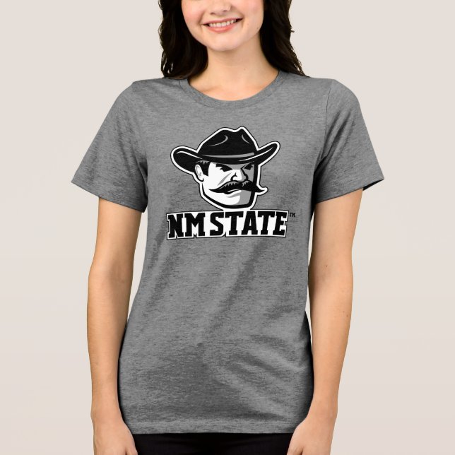 New Mexico State Aggies Tri-Blend Shirt (Front)