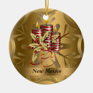 New Mexico State Christmas Ornament