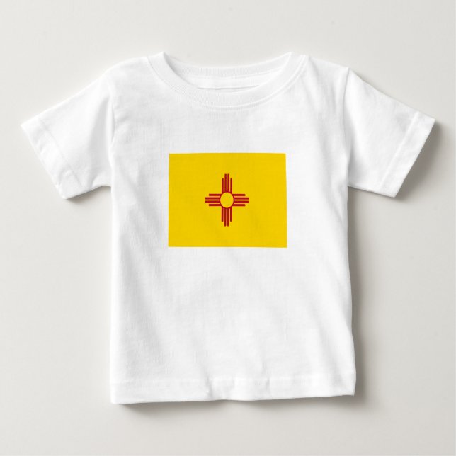 New Mexico State Flag Baby T-Shirt (Front)