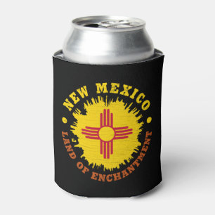 NEW MEXICO STATE FLAG CAN COOLER