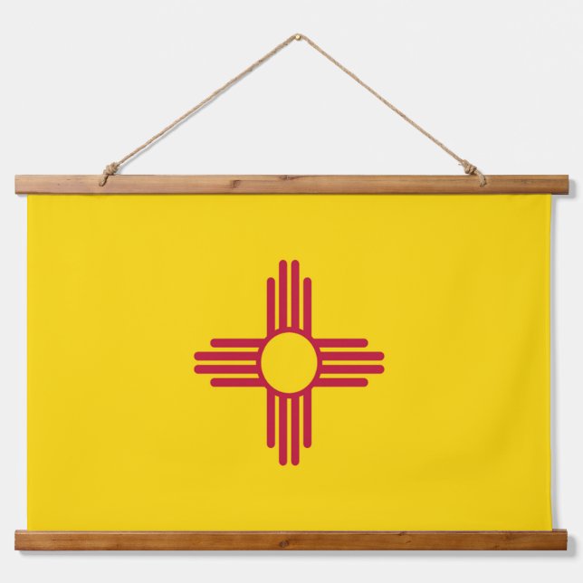 New Mexico State Flag Hanging Tapestry (Front)