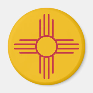 New Mexico State Flag Magnet