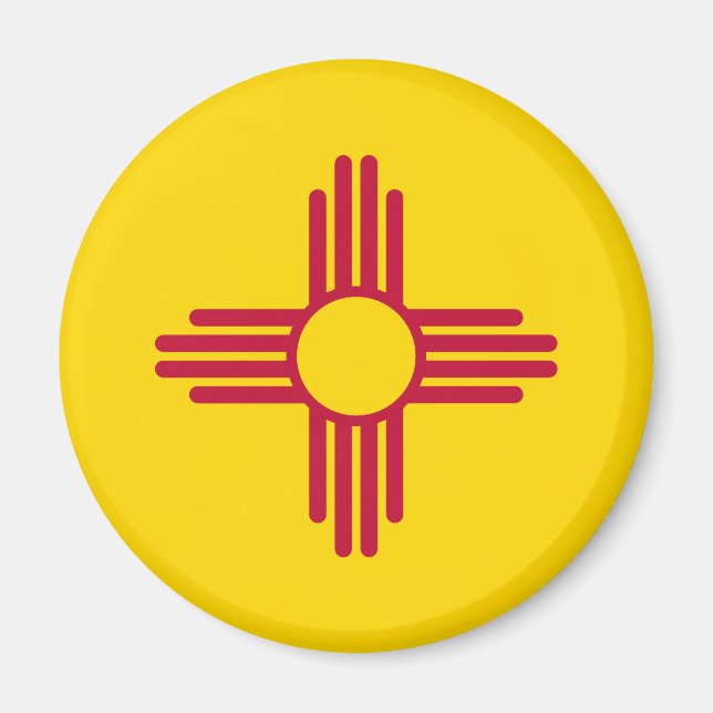 New Mexico State Flag Magnet (Front)