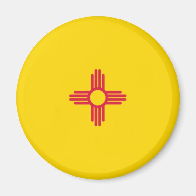 New Mexico State Flag Magnet (Front)