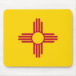 New Mexico State Flag Mouse Mat